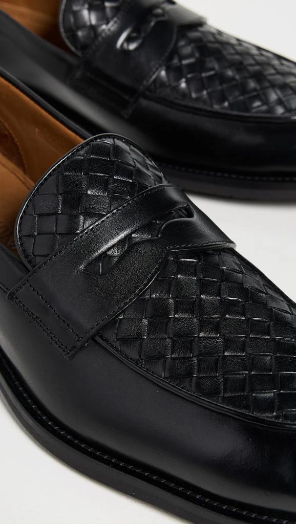 Allen Edmonds Como Woven Leather Loafers 4