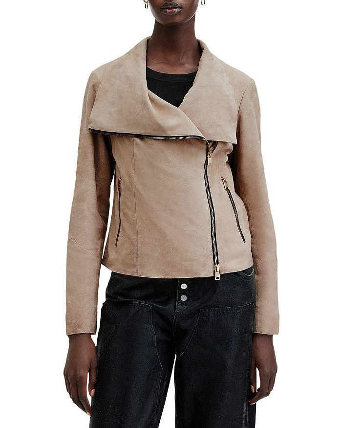ALL SAINTS Freya Suede Jacket 1