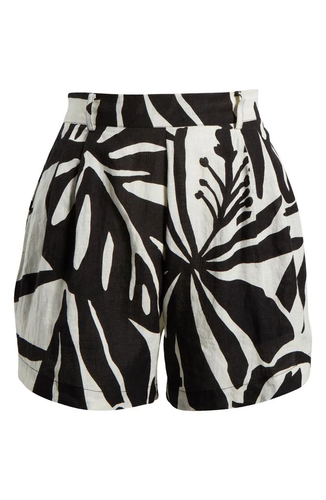 Vitamin A The Getaway Linen Cover-Up Shorts 6