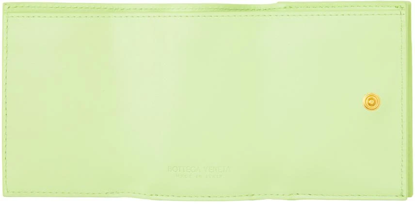 Bottega Veneta Green Intrecciato Wallet 3