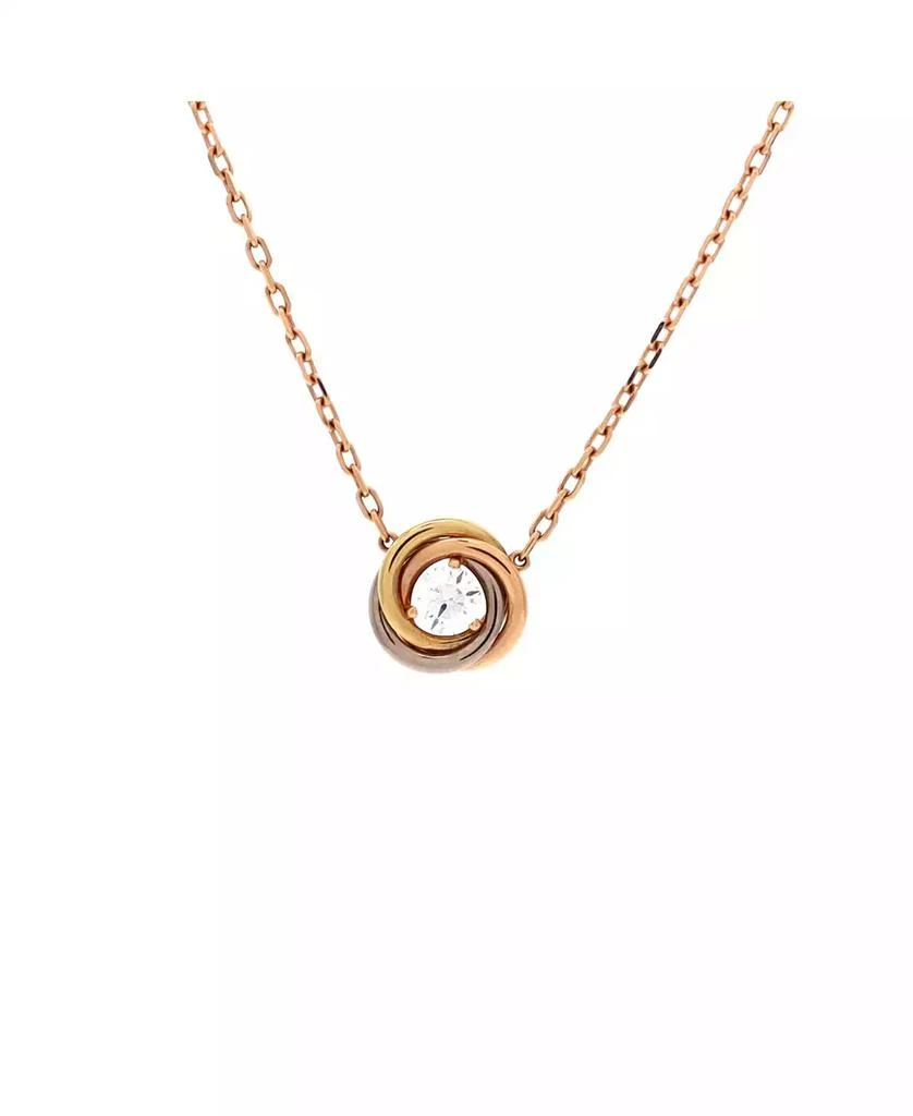 Cartier Trinity Diamond Pendant Necklace
