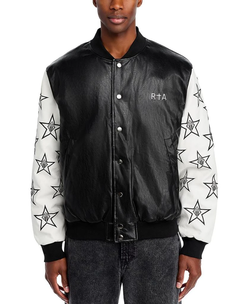 RTA Black and White Stars Jacket 3