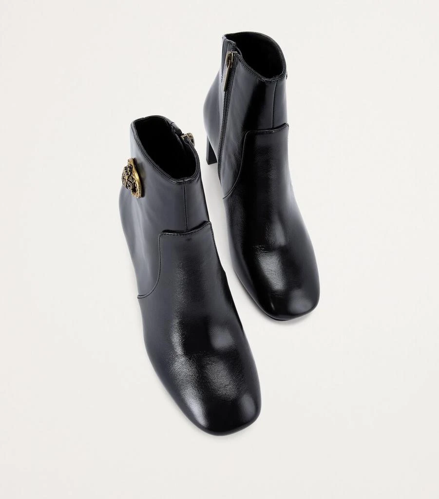 Kurt Geiger Leather Square-Toe Chelsea Boots 4
