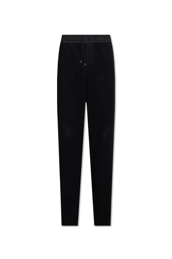 Saint Laurent Saint Laurent Drawstring Wide Leg Trousers 1