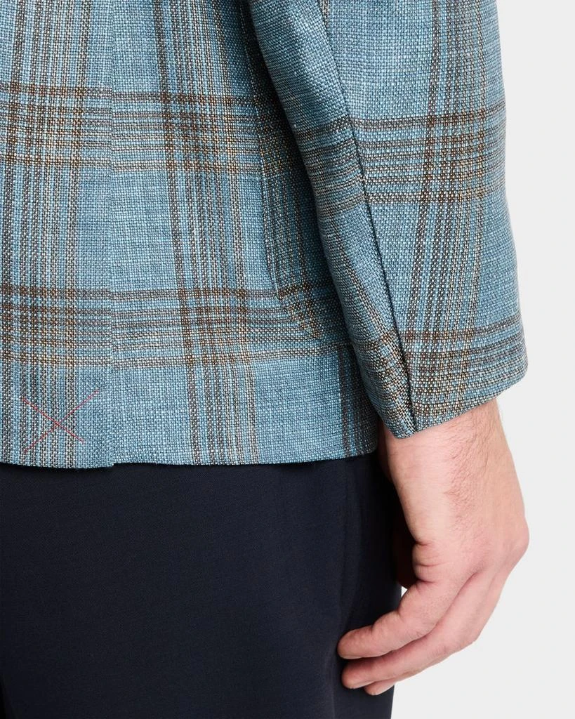 Isaia Men's Wool-Blend Plaid Sport Coat 8