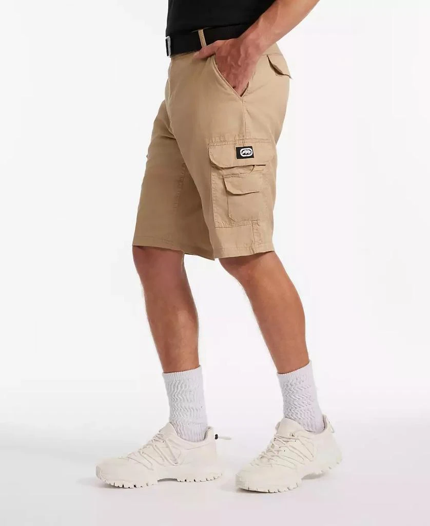 Ecko Unltd Men's The Leader Belted Cargo Shorts 5