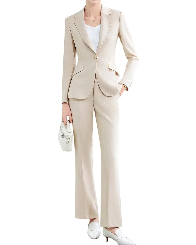 Bossy Chic Blazer & Pant Set 1