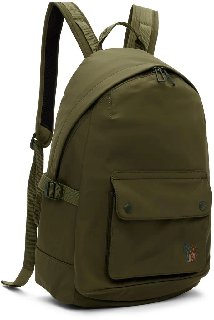 Paul Smith Khaki Zebra Backpack 2