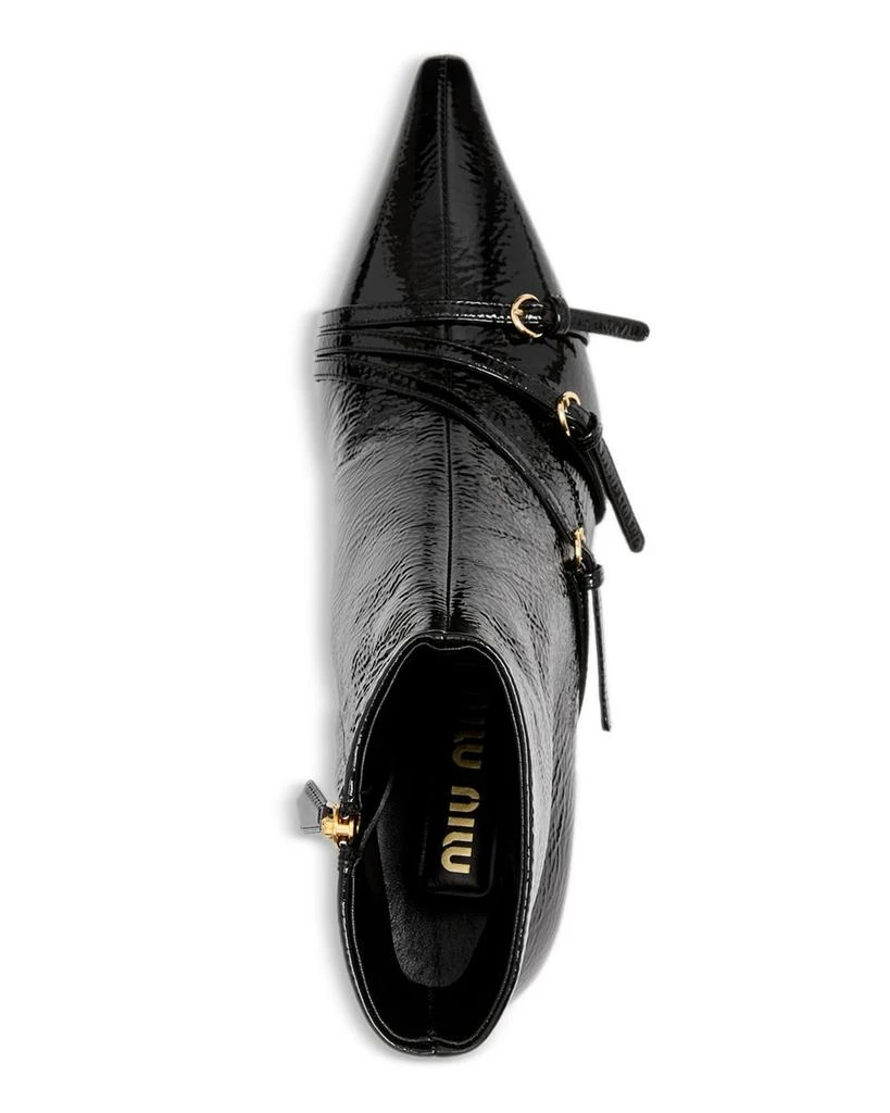 Miu Miu Women's Pointed Toe Booties 2