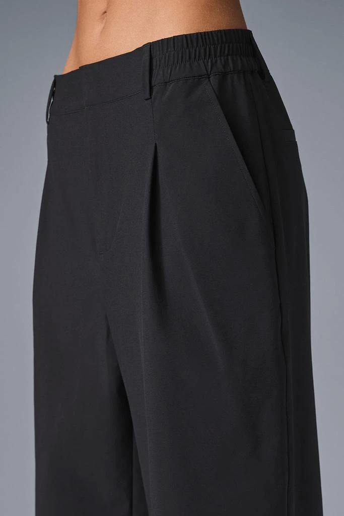 Alo High-Waist Pursuit Trouser (Regular) - Black 4