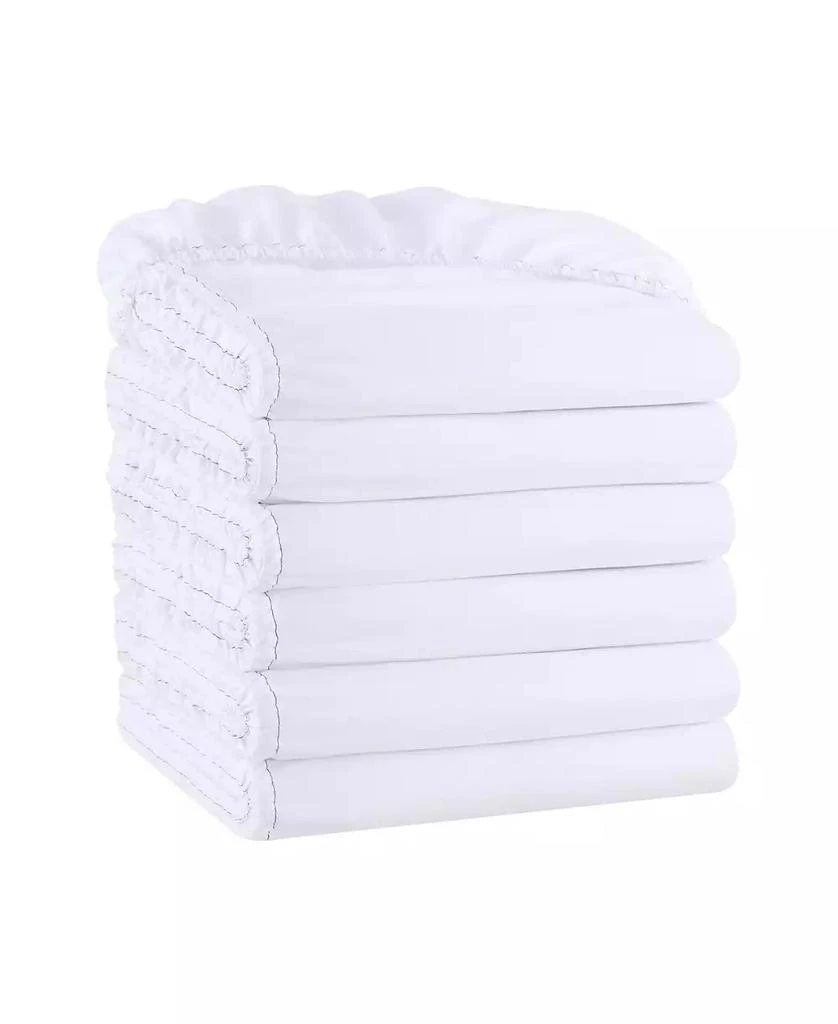 Host and Home Bulk Microfiber 6-Piece Fitted Sheets