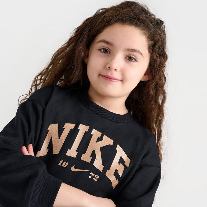 nike sweatshirt with little swooshes