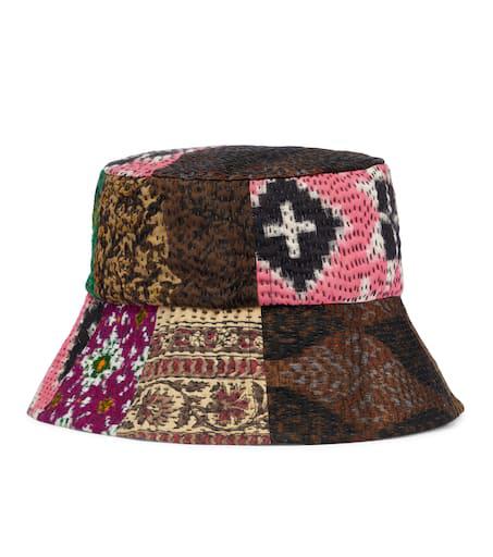 Shop Patchwork bucket hat on Sale at BeyondStyle – Get 32
