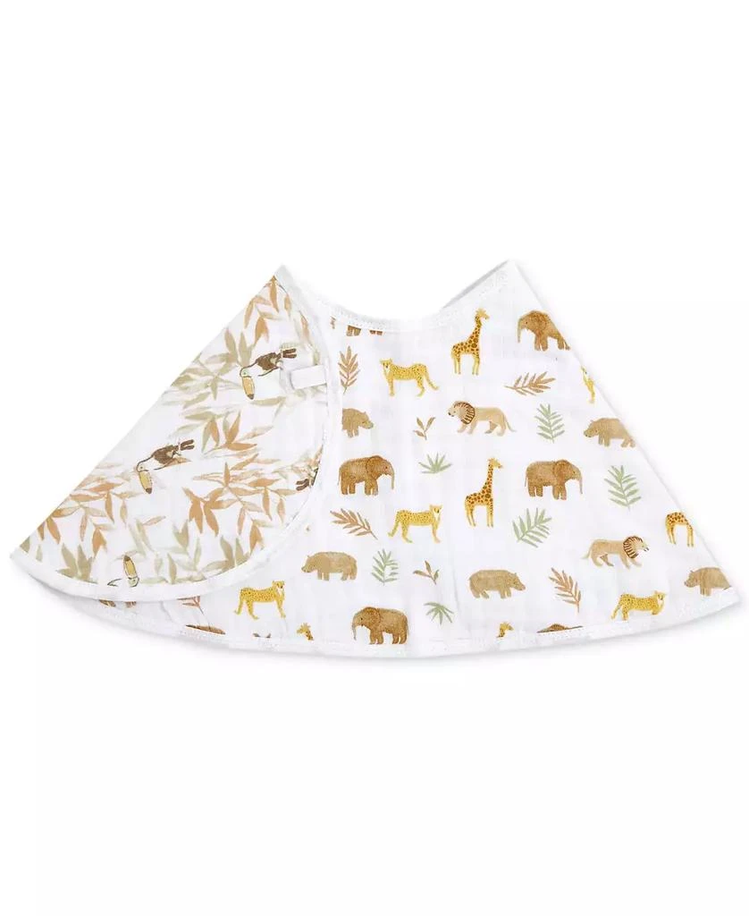 aden + anais aden + anais Baby Boys or Baby Girls Tanzania Print Burpy Bib 1