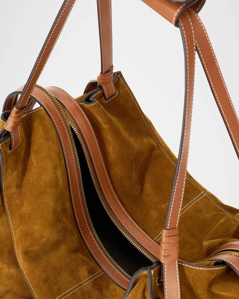 Staud Harold Suede Hobo Bag 3