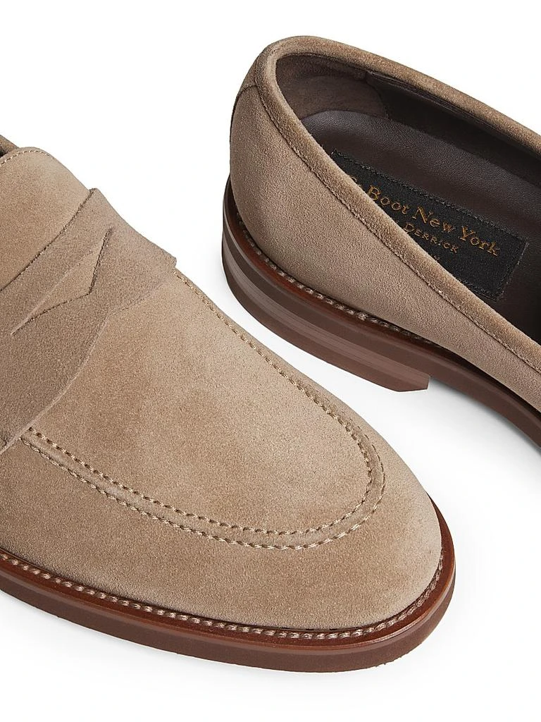 To Boot New York Brady Suede Penny Loafers 6