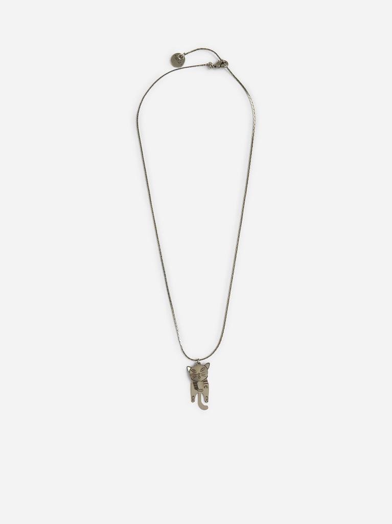 Marni Chain necklace with cat pendant