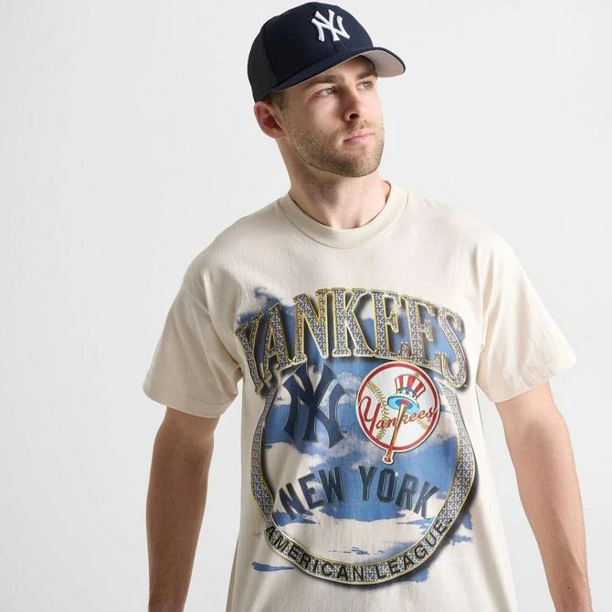 Mitchell and Ness Men's Mitchell & Ness New York Yankees MLB Crown Jewels Graphic T-Shirt 5