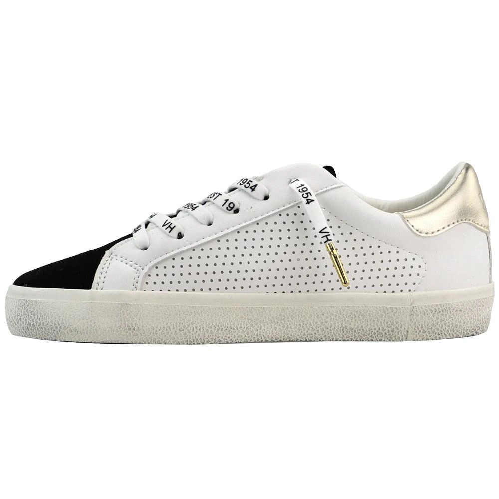Vintage Havana Gadol Perforated Metallic Lace Up Sneakers 3