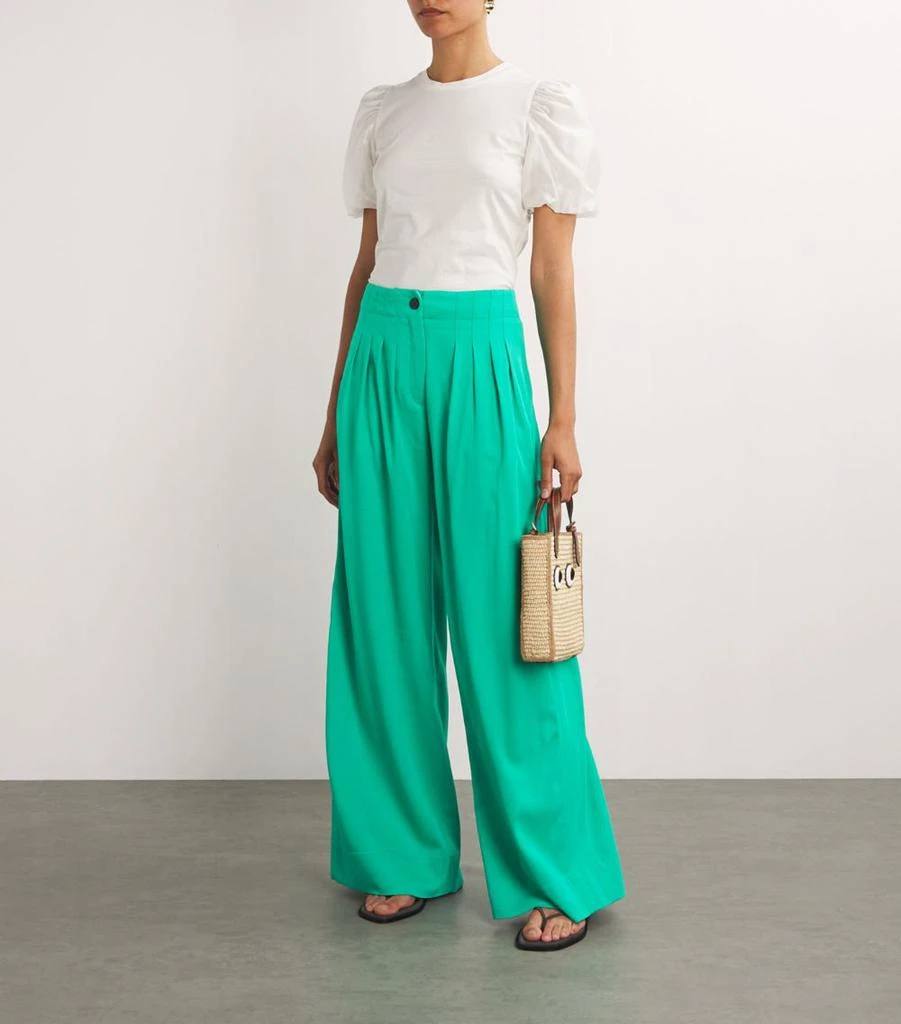 ME+EM Virgin Wool-Blend Wide-Leg Trousers 2