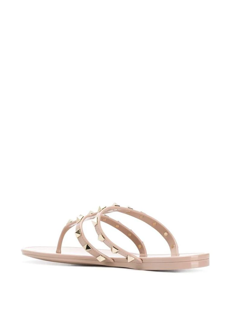 Valentino Valentino Garavani Rockstud Rubber Thong Sandals 3