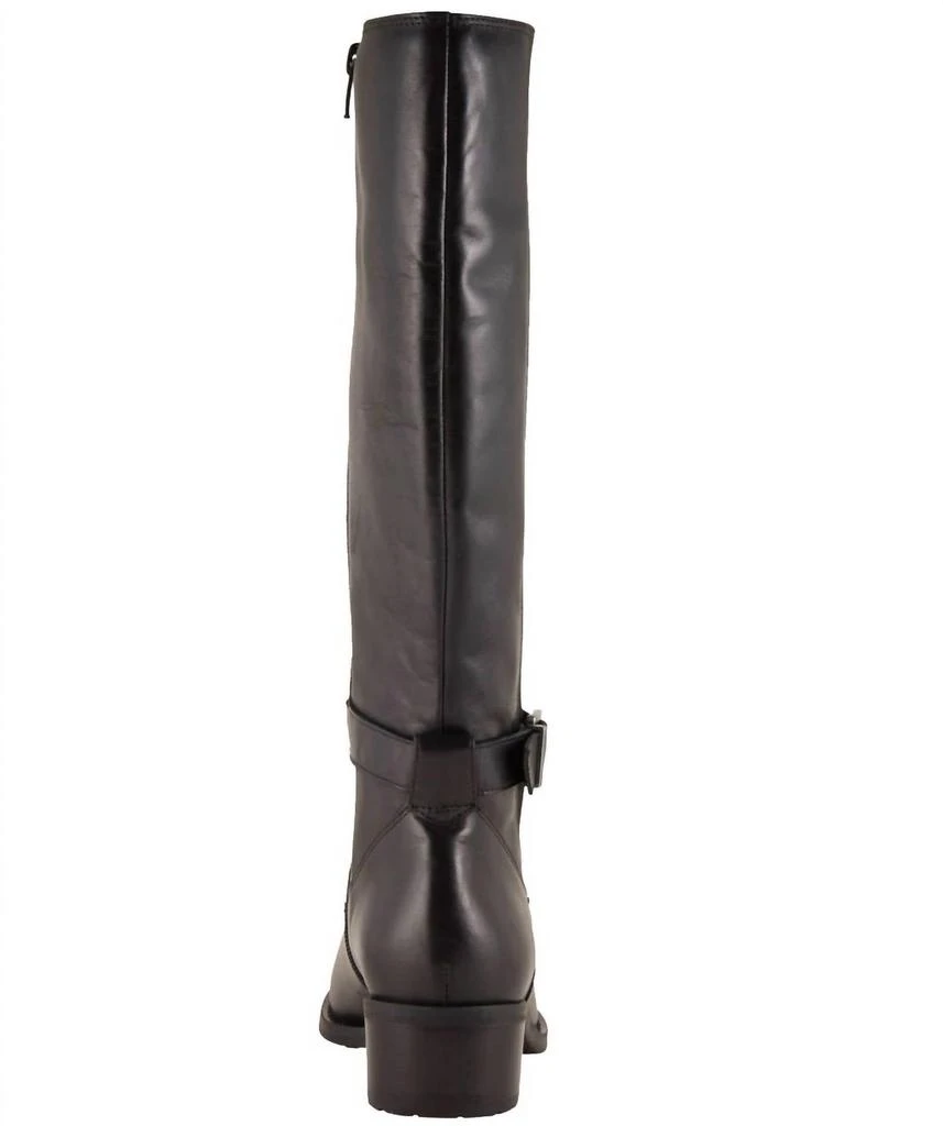 David Tate Women's Allegria Waterproof Knee High Boot - Ww Width In Black 4
