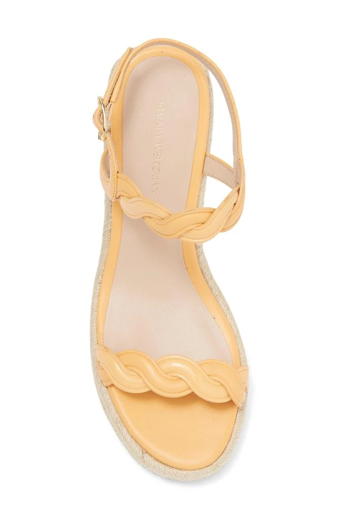 Stuart Weitzman Twist Espadrille Wedge Sandal 4