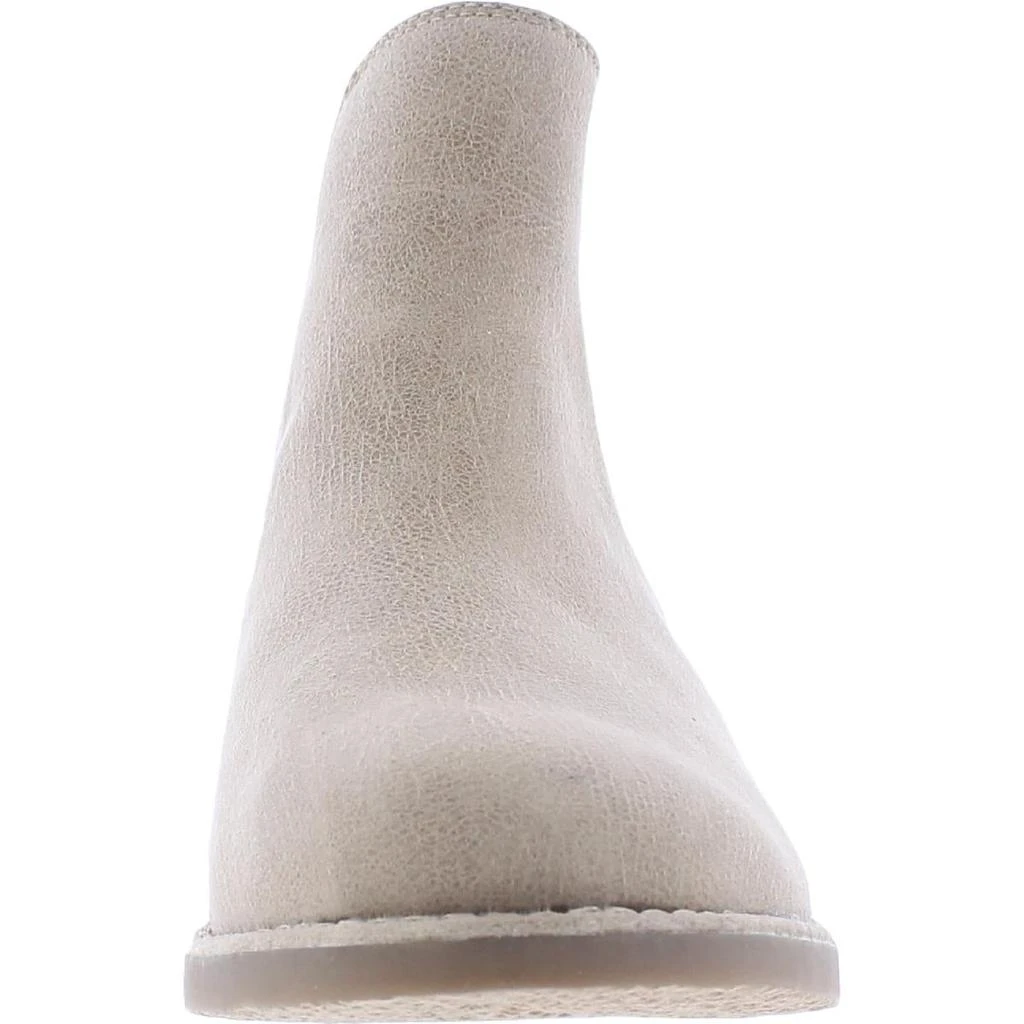 Seven Dials Marisah Womens Faux Leather Slip On Ankle Boots 3