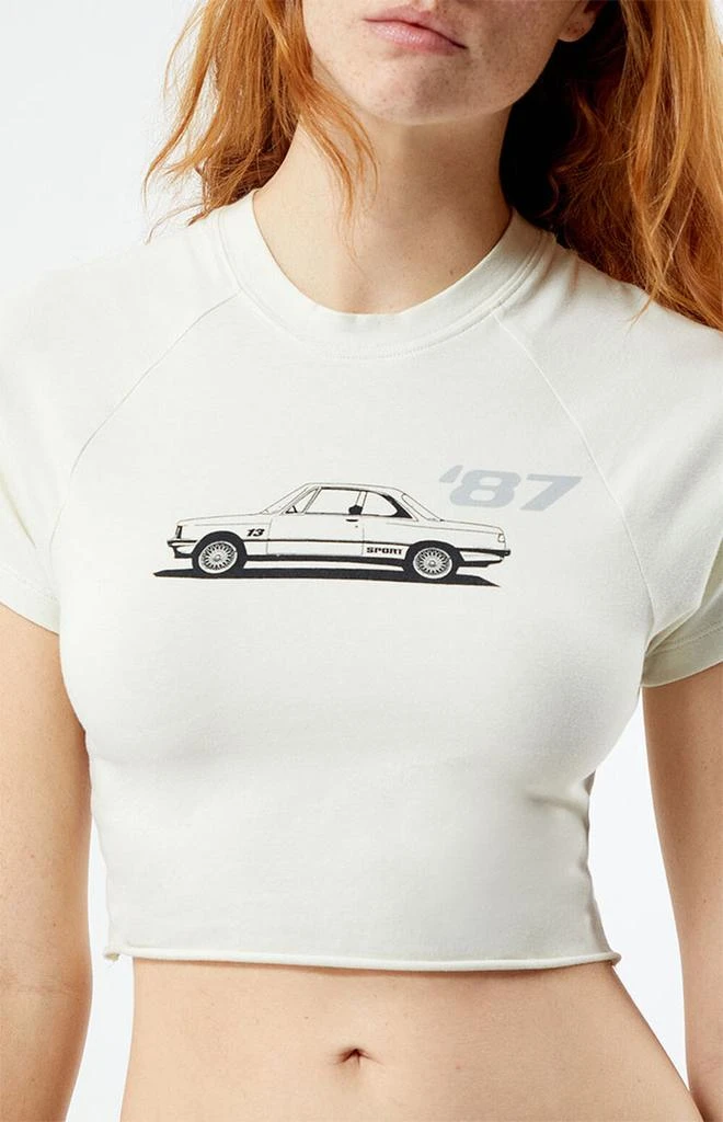 PacSun 87 Car Raglan T-Shirt 2