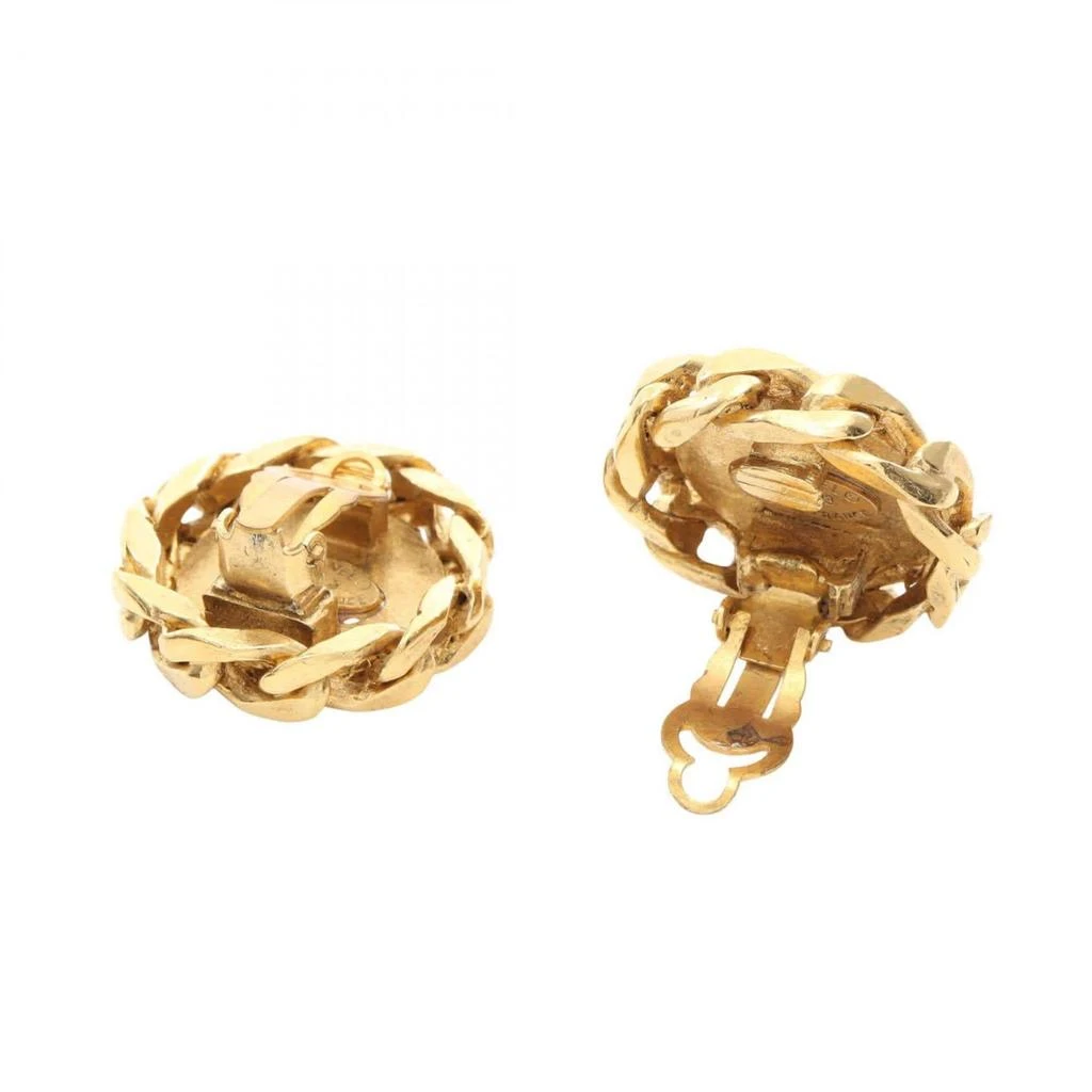 Chanel Plating Clip Earrings (Pre-Owned) 2