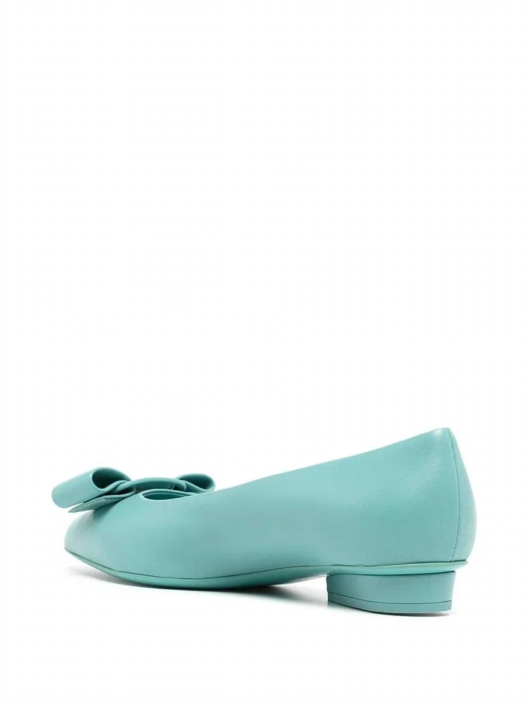 Salvatore Ferragamo Women
s Viva Ballerina Shoes In Light Blue 3