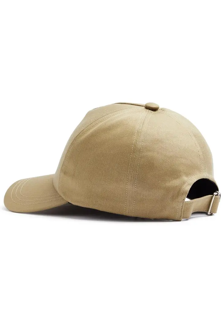 Yves Saint Laurent Logo-embroidered cotton-blend cap  3