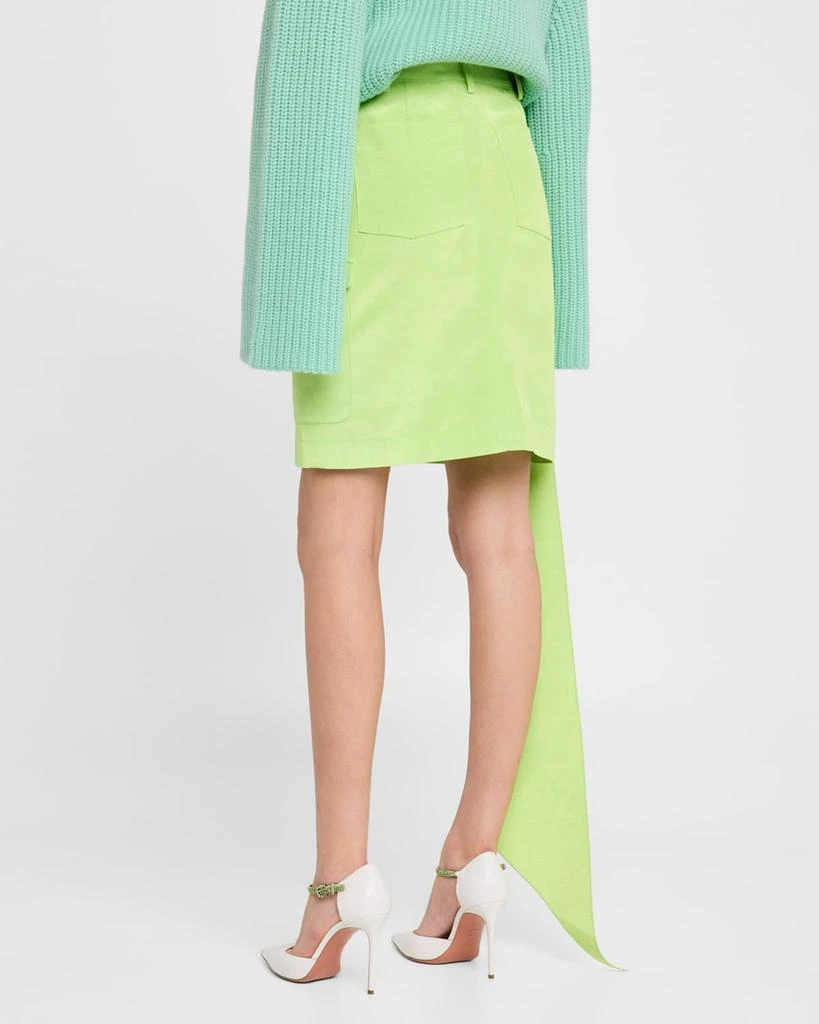 Hellessy Dita Side-Drape Cargo Skirt 3