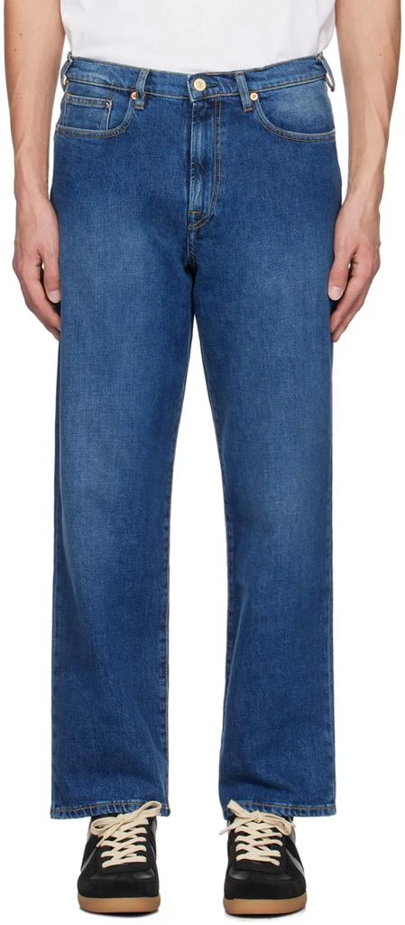Paul Smith Blue Faded Jeans 1