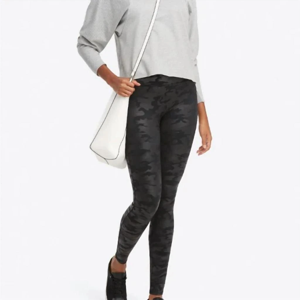 SPANX Spanx - Faux Leather Camo Leggings