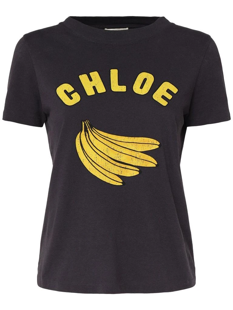 Chloé Logo Jersey T-shirt 1