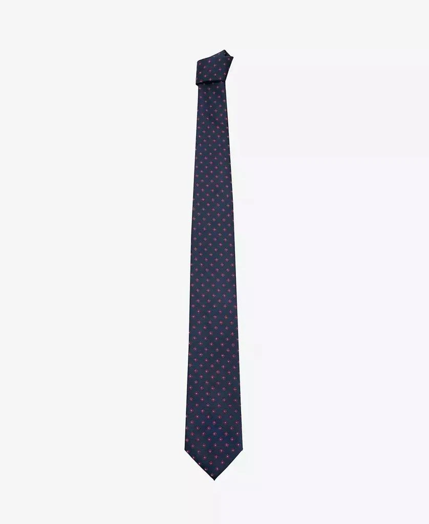 Mango Men's Flower Patterned Silk Tie 1