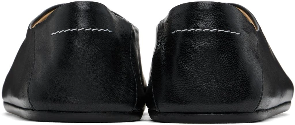 MM6 Black Anatomic Loafers 2