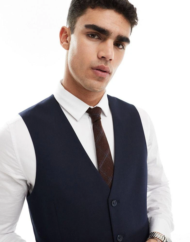 Suit Vest Asos Waistcoat Mens Shop ASOS DESIGN Slim Suit Waistcoat