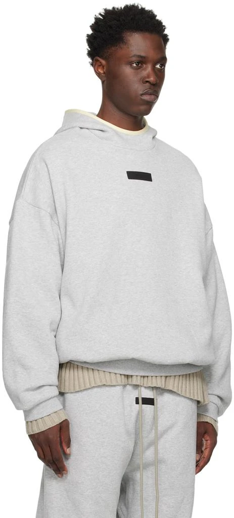 Fear of God ESSENTIALS Gray Patch Hoodie 2