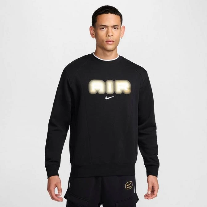 NIKE Men's Nike Air Fleece Crewneck Sweatshirt 1