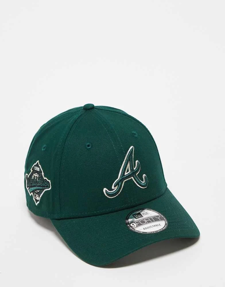 New Era New Era Atlanta Braves 9forty cap in emerald green 1