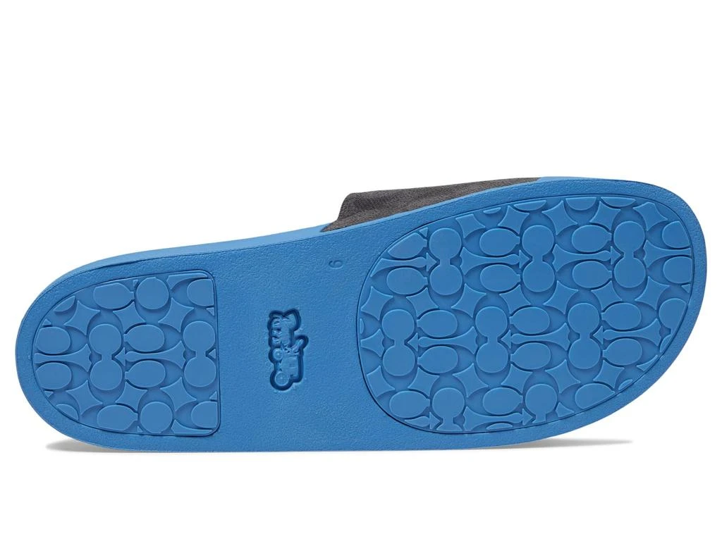 Coach Signature Coated Canvas Pool Slide 3