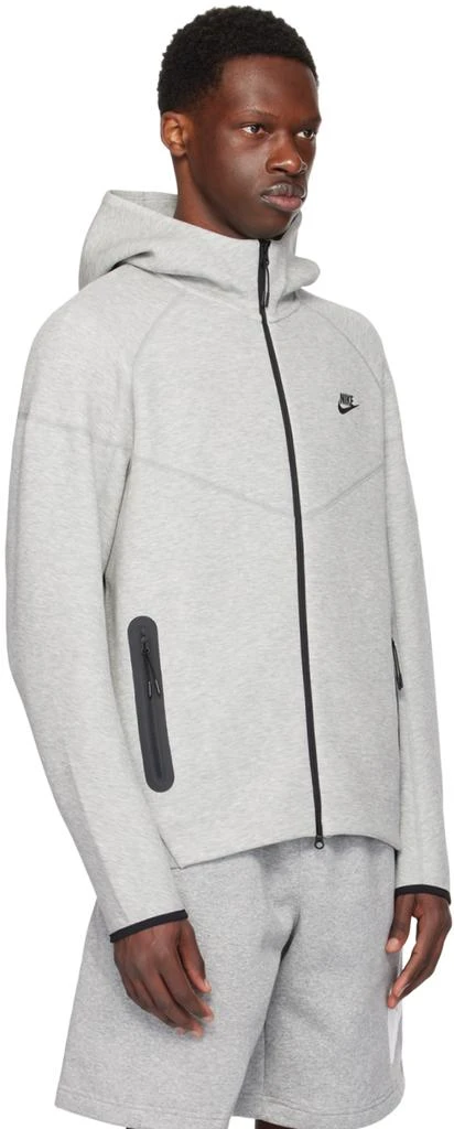 NIKE Gray Lightweight Hoodie 2