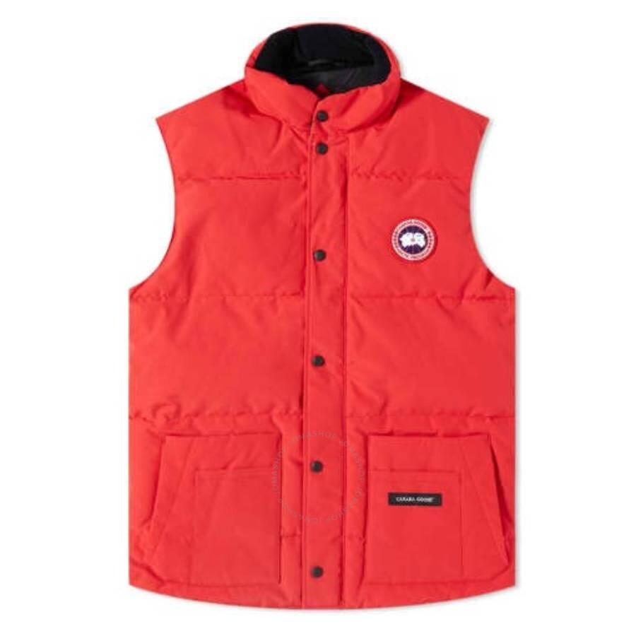 Canada Goose Red Freestyle Crew Down Vest