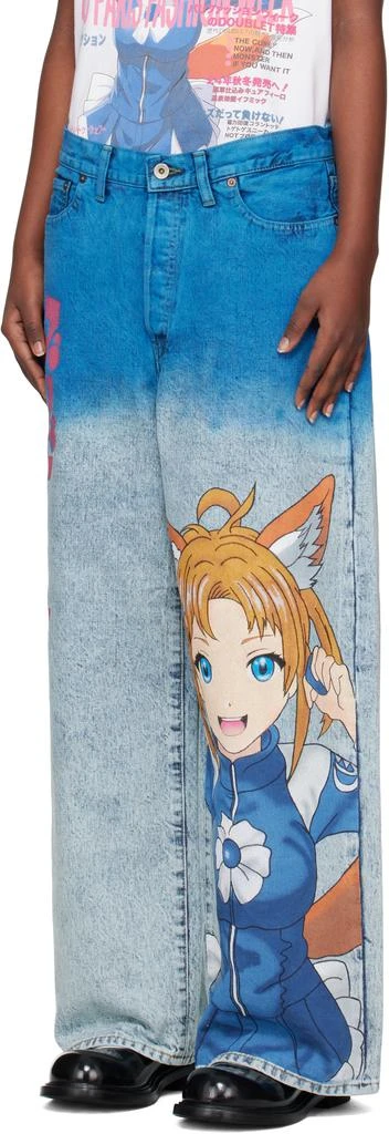 doublet Blue Anime Jeans 4