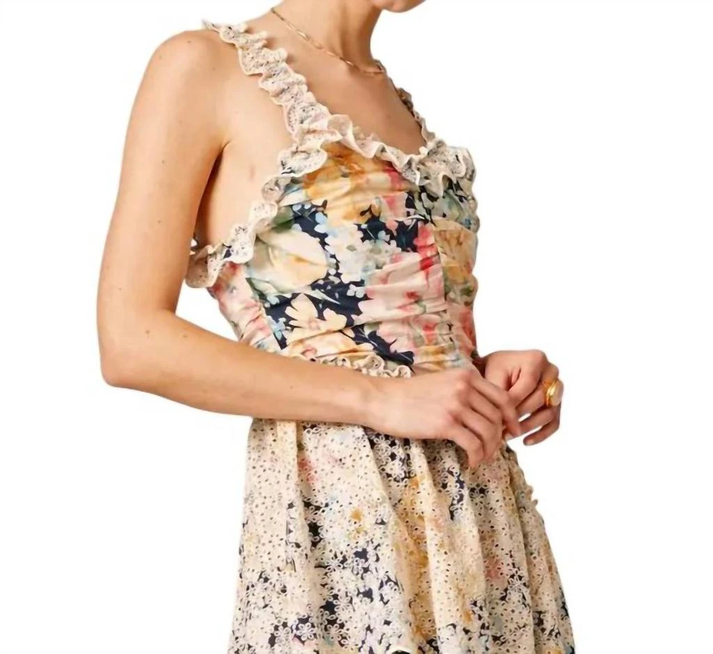 BYTIMO Bytimo - COTTON SLUB FLOUNCE DRESS 3