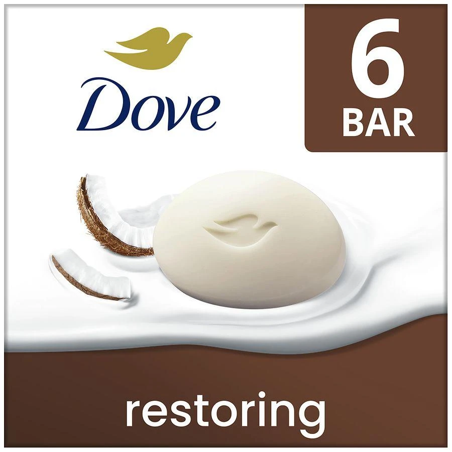 Dove Beauty Bar Soap Restoring Coconut & Cocoa Butter 3