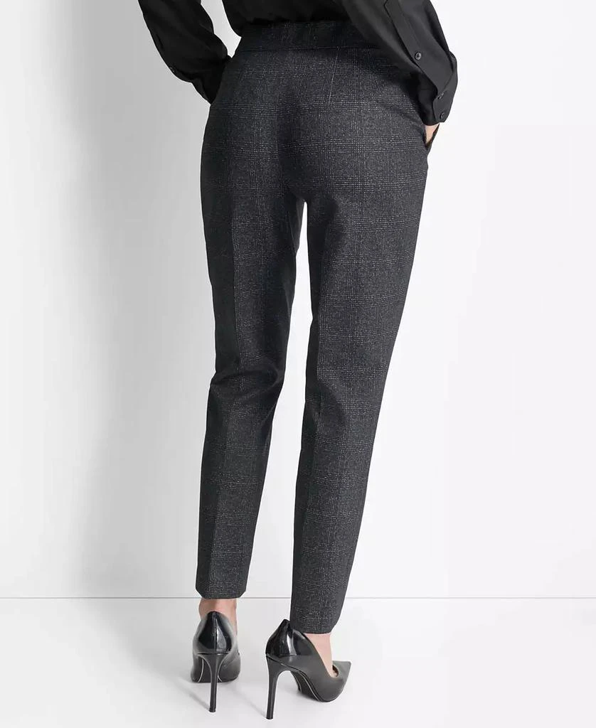 DKNY Women's High-Rise Slim-Leg Ankle Trousers 2
