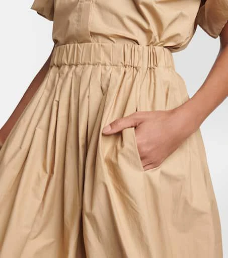 CO A-line cotton midi skirt 4